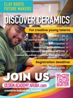 More information? Visit our website or Click here: https://www.designacademyaruba.com/clay-roots-future-makers/